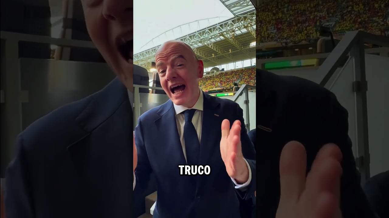 Se revelo el secreto del Presidente de la FIFA 😭