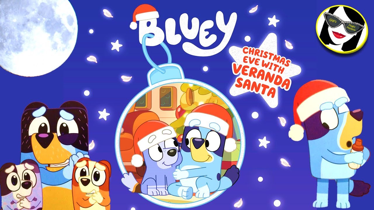READ ALOUD: Bluey Christmas Eve with Veranda Santa (Bluey)