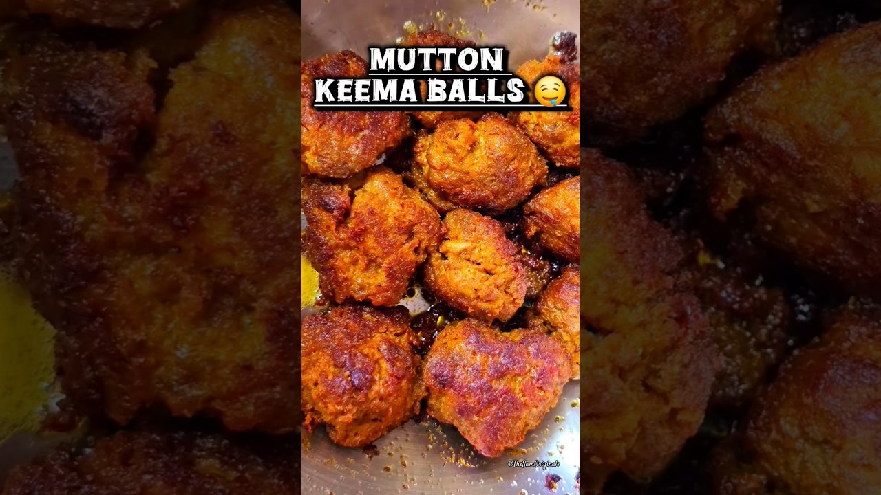 Mutton Kheema Balls🍖| Crispy & Juicy Kheema Kofta| Tasty Keema Muttilu Recipe #mutton #muttonrecipes
