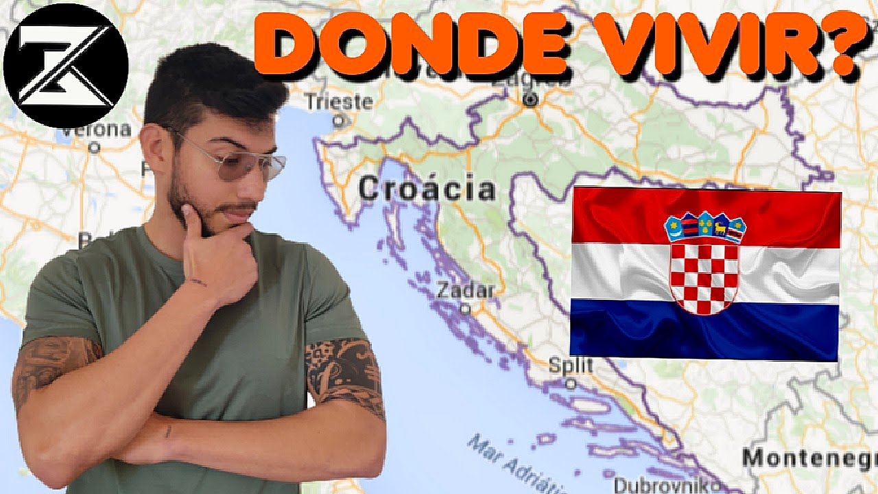 Las MEJORES CIUDADES para VIVIR  y trabajar en CROACIA | Costo de la vida y SUELDOS en Croacia.