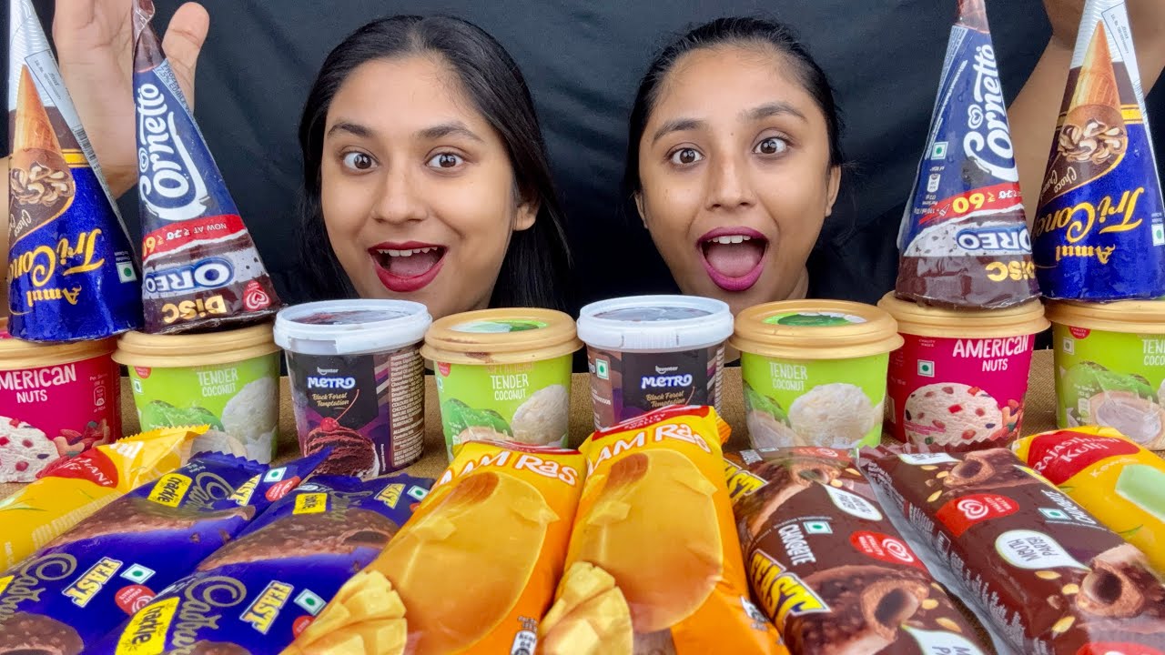 Eating Ice Cream 🥶Challenge woh v Iss Thandi Mousam|Ice Cream Challenge