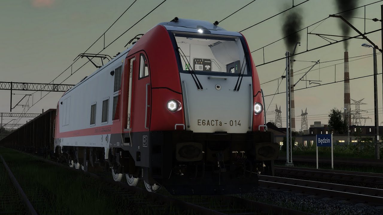 SimRail / По главному от Бедзина до Зарницы.