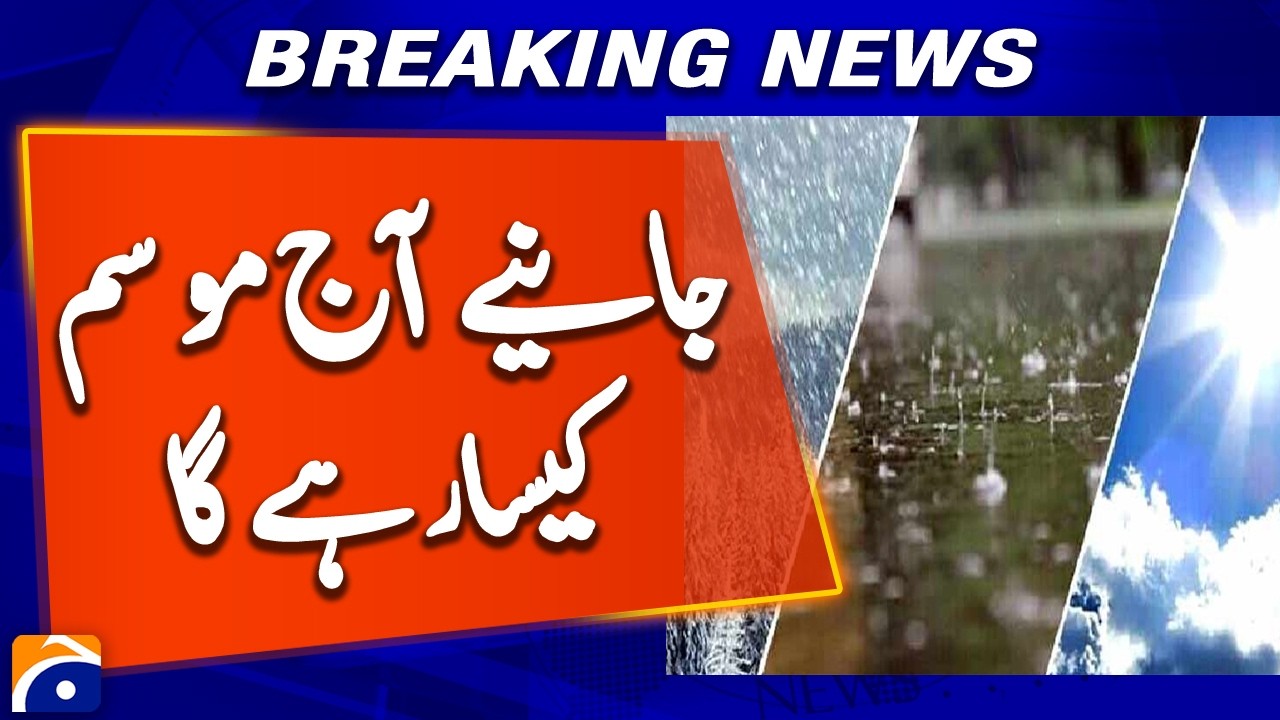 Geo News Weather Update | Rain, Heatwave & Weather Alert Across Pakistan