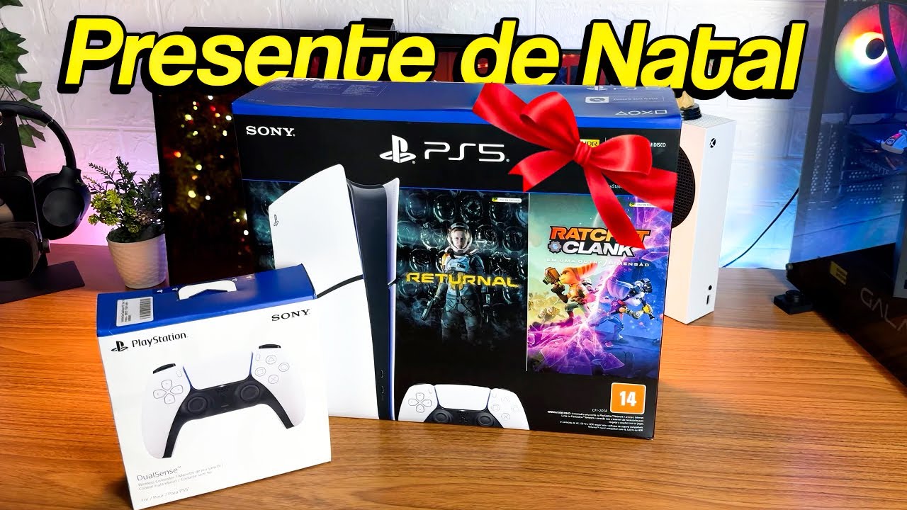 PRESENTE de NATAL que todo GAMER Gostaria - PS5 Slim