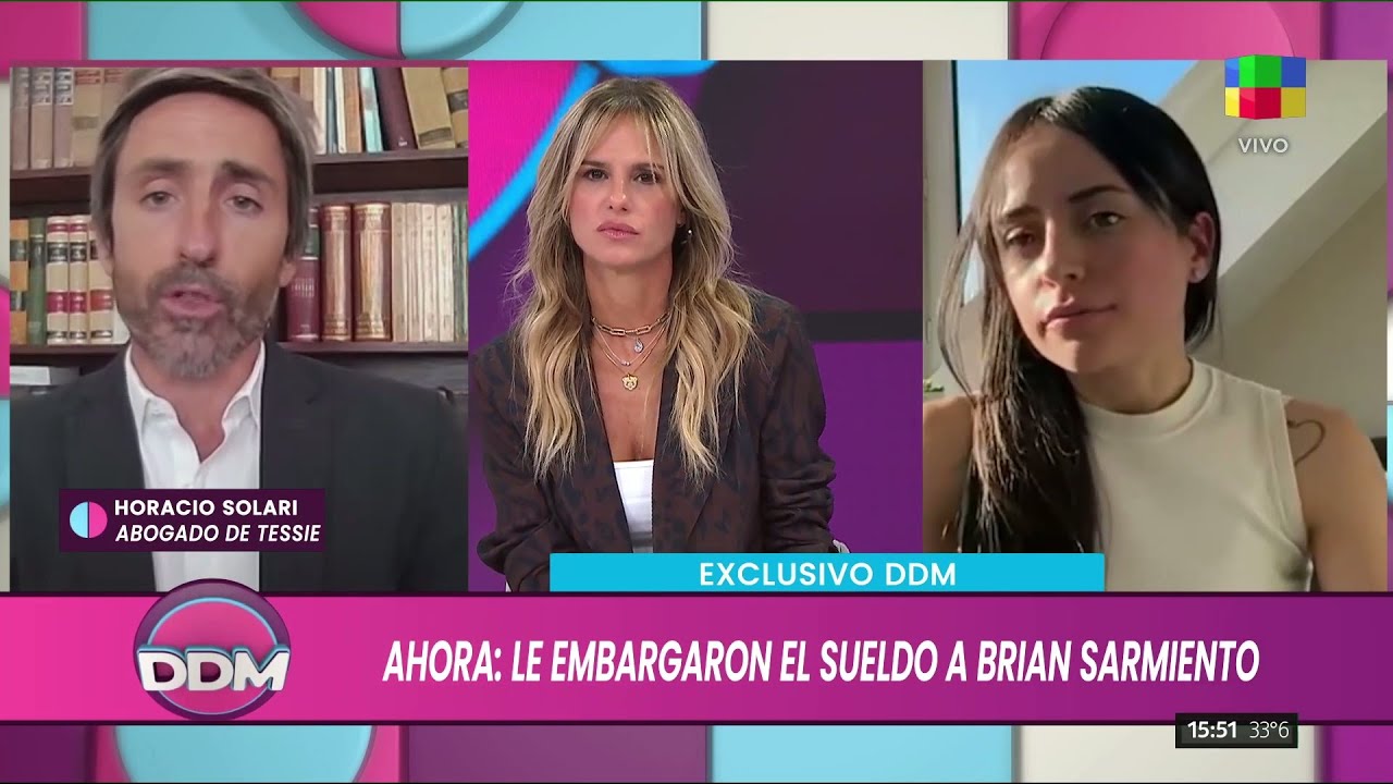 🔴 BRIAN SARMIENTO, EMBARGADO: LA PALABRA DE SU EX