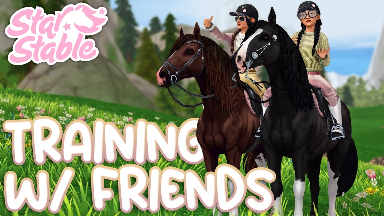 Тренировки лучше с друзьями | Star Stable при участии Джорджи!