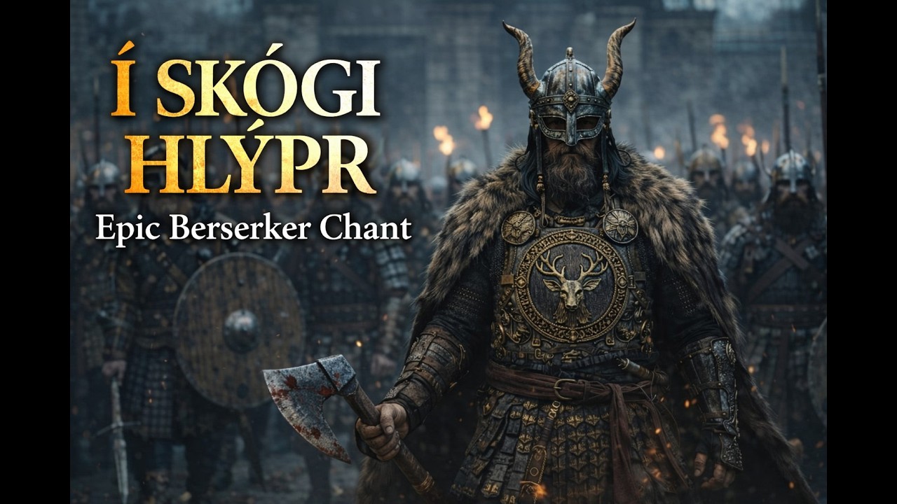 Í SKÓGI HLÝPR | Primal Viking War Trance | Epic Old Norse Berserker Chant