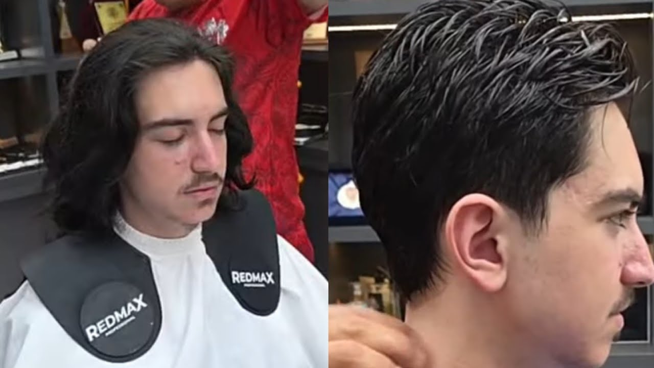 💈 LIVE ASMR Haircut Experience | Long to Short Hair Transformation