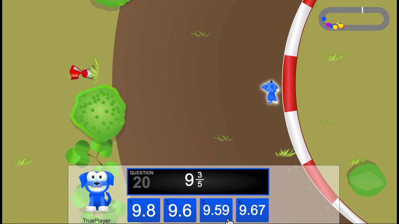 Abcya.com: Puppy Chase Fractions to Decimals, Fun and Educational Game to Learn Fractions & Decimals