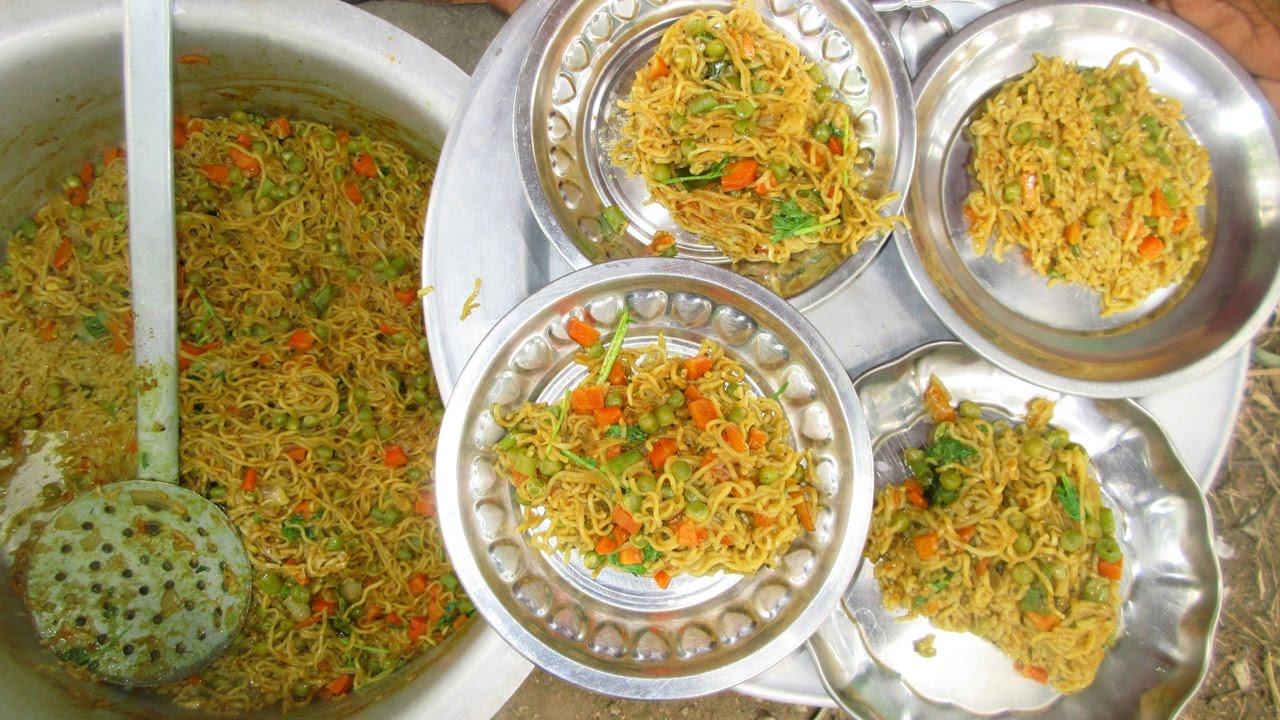 Cooking Vegetable NOODLES  Recipe in My Village | VILLAGE FOOD