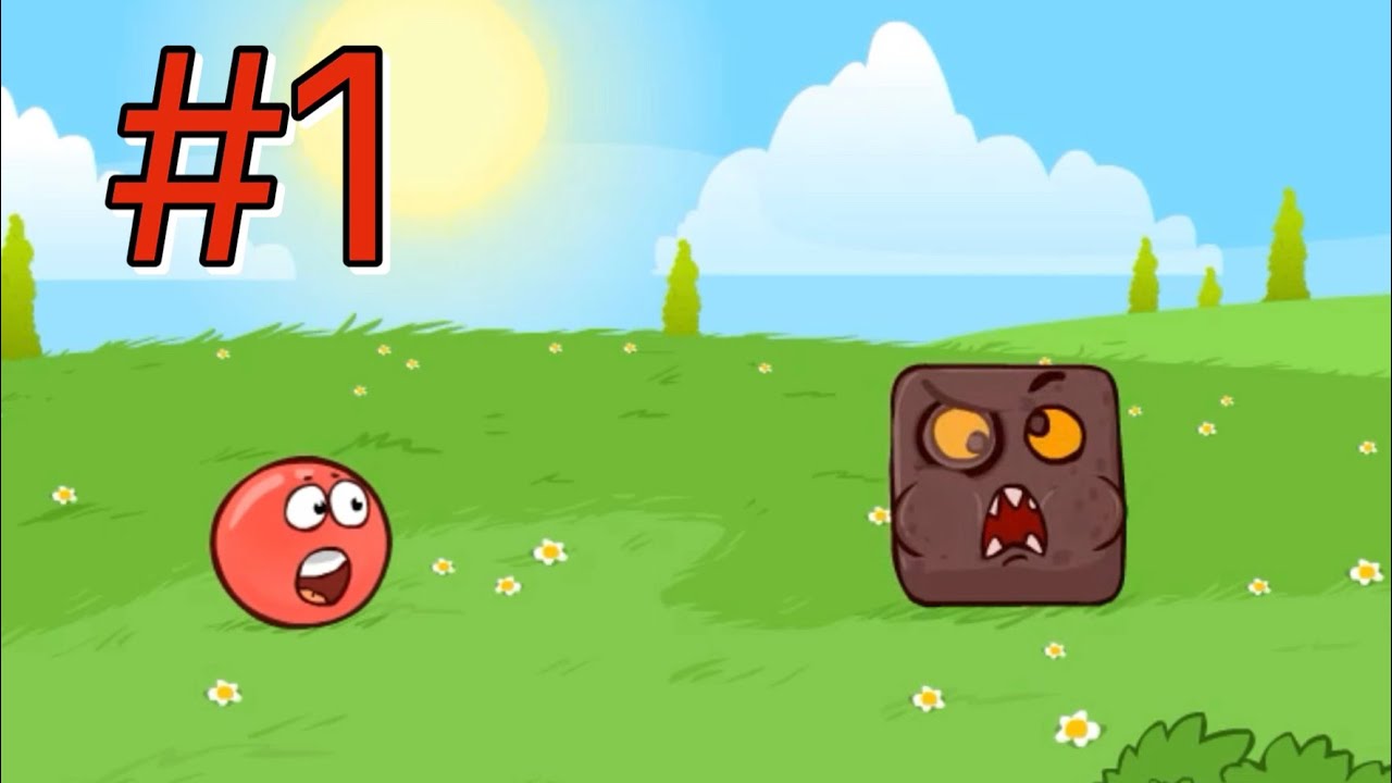Red Ball 4 Part 1: Green Hills (Monocle Square Boss Fight)