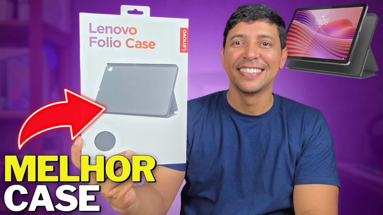 Comprei a Folio Case para o Tablet Lenovo Tab 10.1 — Surpreendeu!