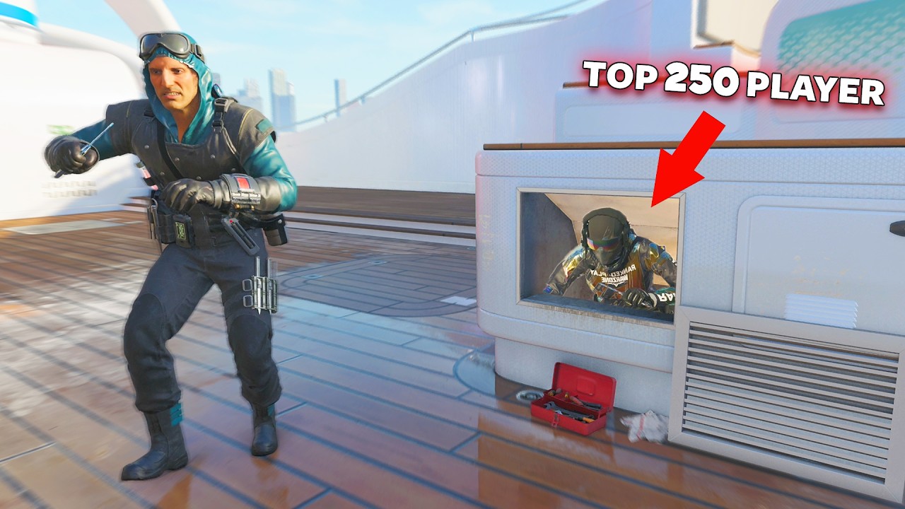 A TOP 250 RANK PLAYER THOUGHT HE COULD OUT SMART ME IN HIDE AND SEEK!!