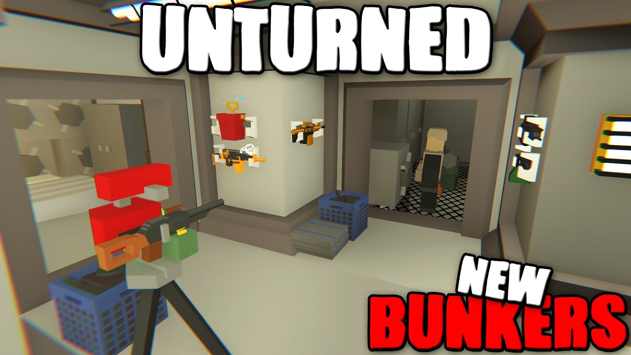 Unturned - NEW Underground BUNKERS!
