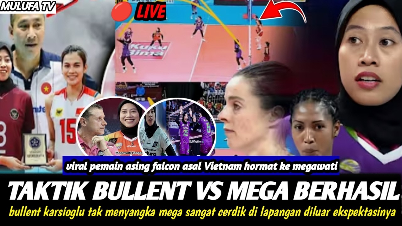 🔴TAKTIK JITU BULLENT & MEGA ‼️ DILUAR EKSPEKTASINYA MEGAWATI SANGAT CERDIK DI LAPANGAN BAK PELATIH