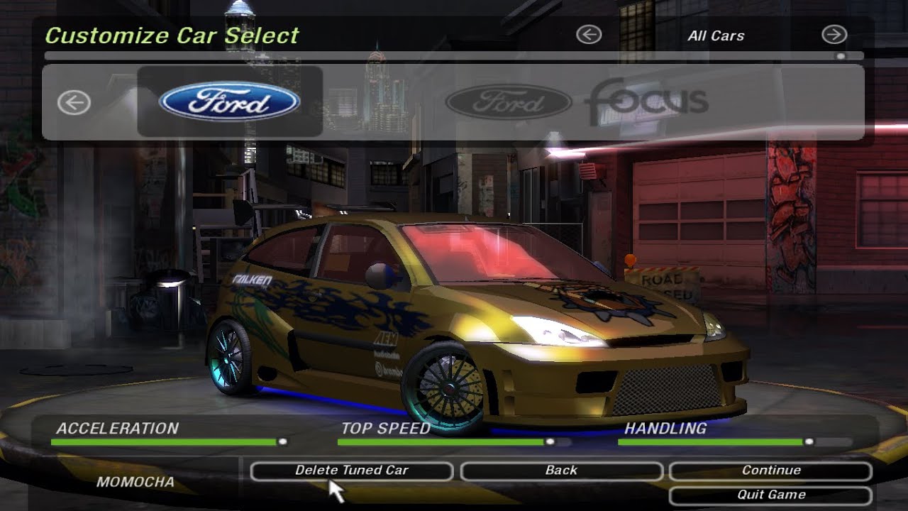 NEED FOR SPEED: UNDERGROUND2 - FORD FOCUS TUNING & RACE (Part2)