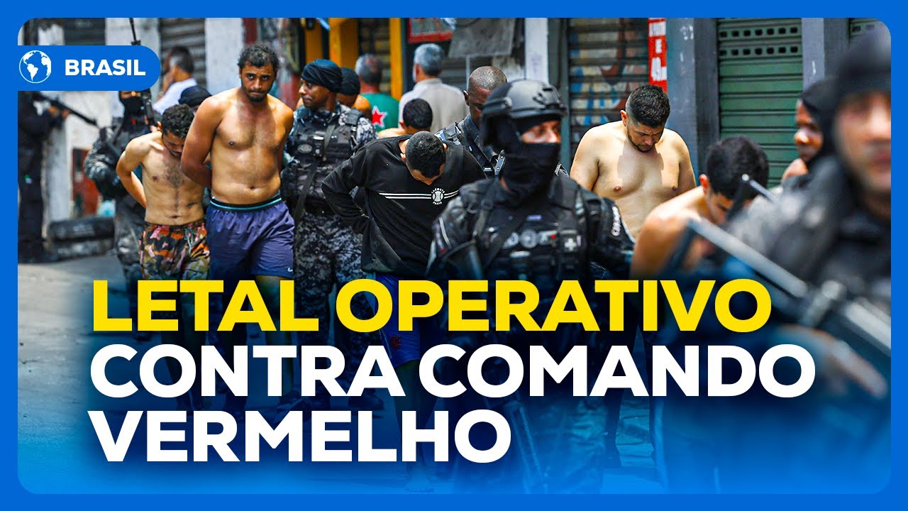 Brasil: Impactante operativo contra Comando Vermelho deja decenas de fallecidos #RPPMUNDO