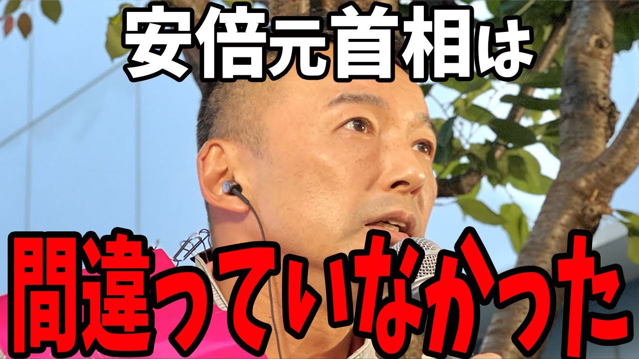 【山本太郎】アベノミクスは間違っていなかった！失敗と言ってる人はっきり言って経済音痴です。勘違いされた経済を山本太郎が解説！【れいわ新選組 自民党 安倍晋三 麻生太郎】