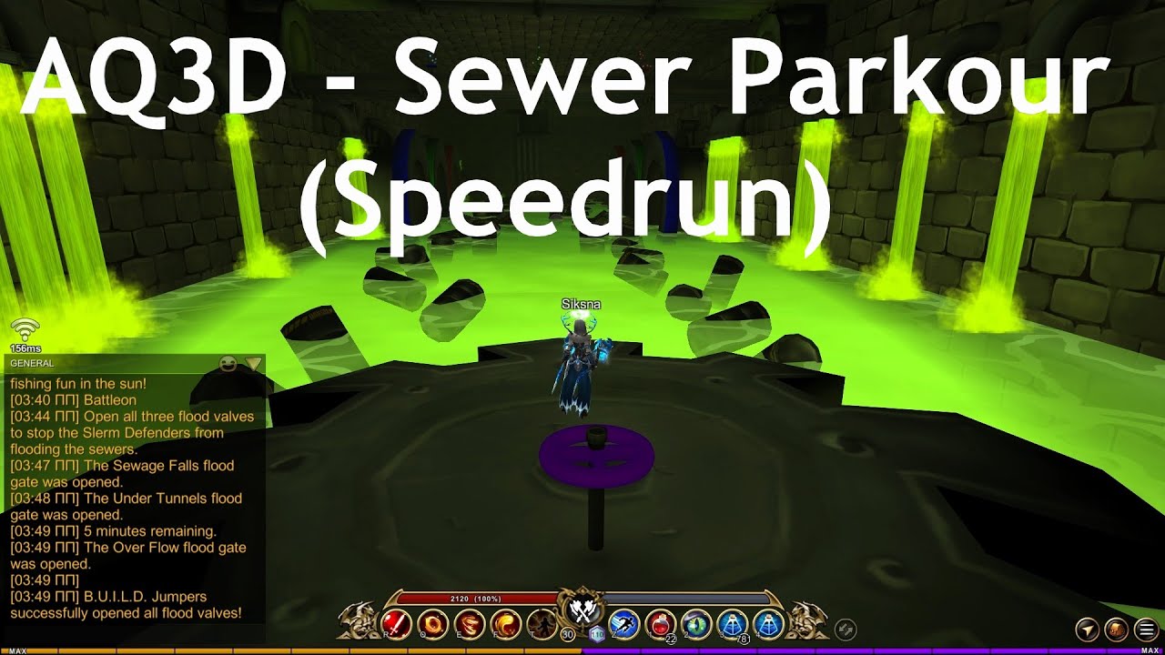 AQ3D - Sewer Parkour (How can defenders win?)