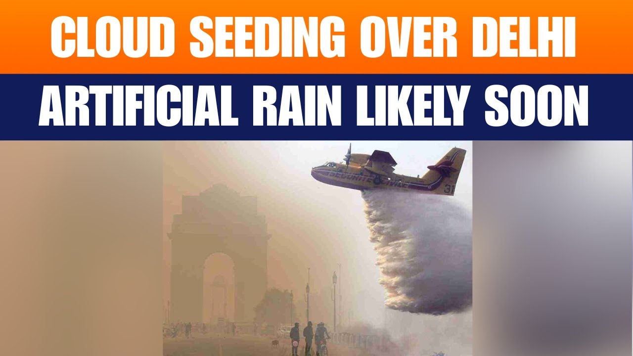 Artificial Rain Test Over Delhi! Cloud Seeding Conducted In Khekra, Burari & Mayur Vihar | News9