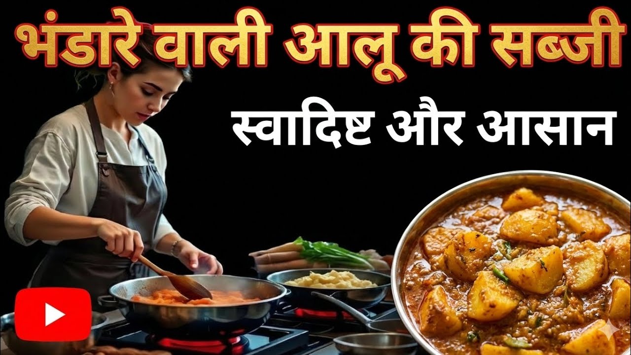 बिना लहसुन प्याज की भंडारे वाली आलू की स्वादिष्ट सी सब्जी😋😋  