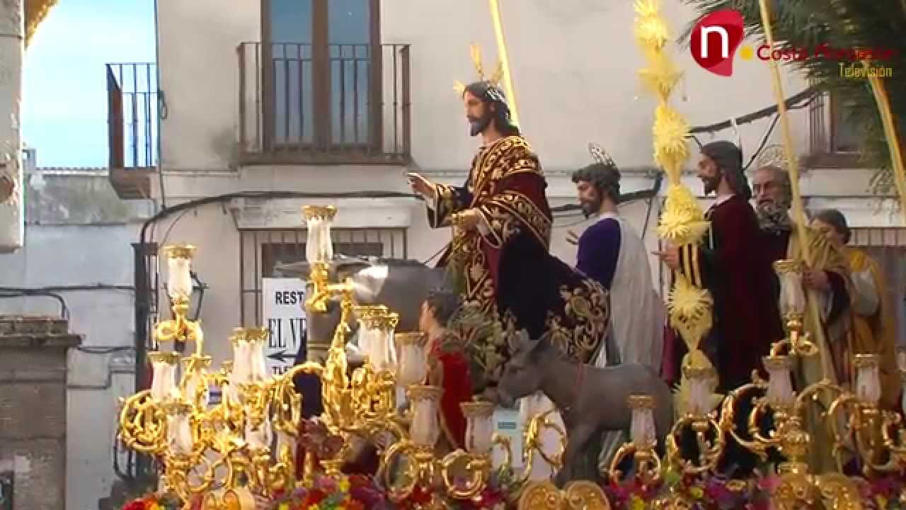 Salida Hermandad de la Entrada en Jerusalen, Semana Santa 2015