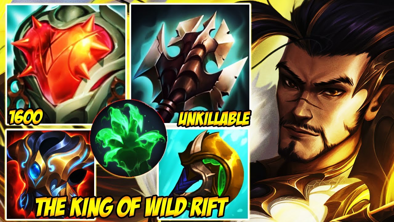THE KING OF WILD RIFT WITH YASUO - THIS BUILD IS SO ANNOYING!!