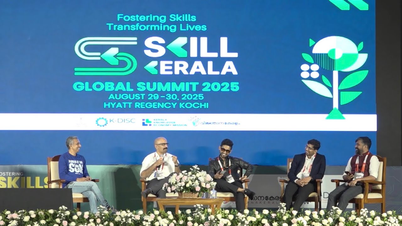 Startup Icons of Kerala Skill Kerala Global Summit 2025