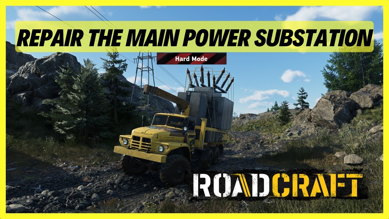 Roadcraft | Repair the Main Power Substation | Sunken | HARD MODE