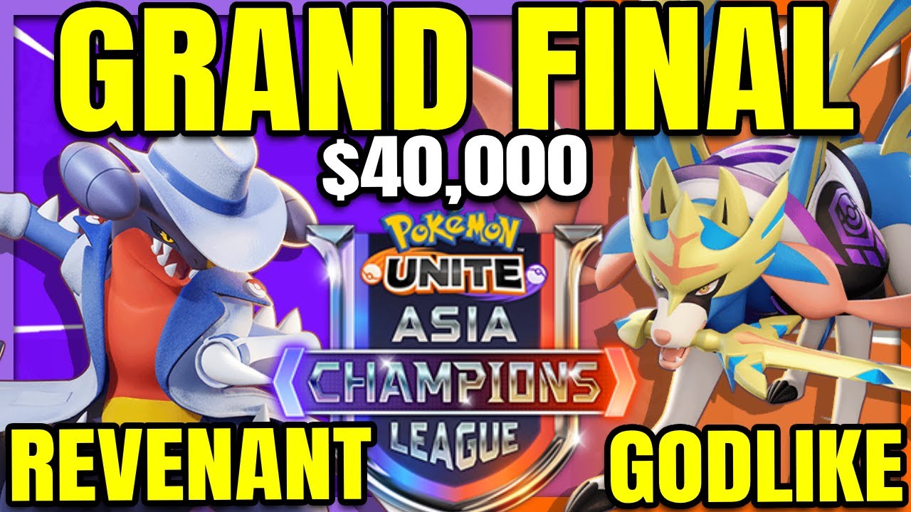 $40,000 GRAND FINAL Revenant vs Godlike Esports - ACL India | Pokemon Unite
