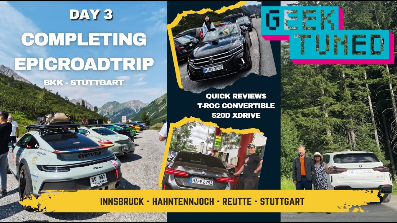 RenndriveMY Eurotrip Day 3 - Innsbruck to Stuttgart + 2car reviews