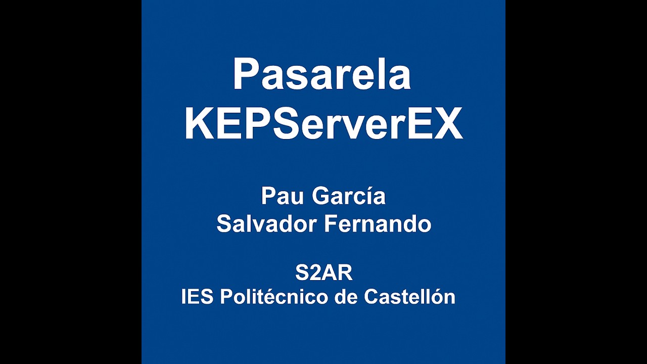 Pasarela KEPServerEX
