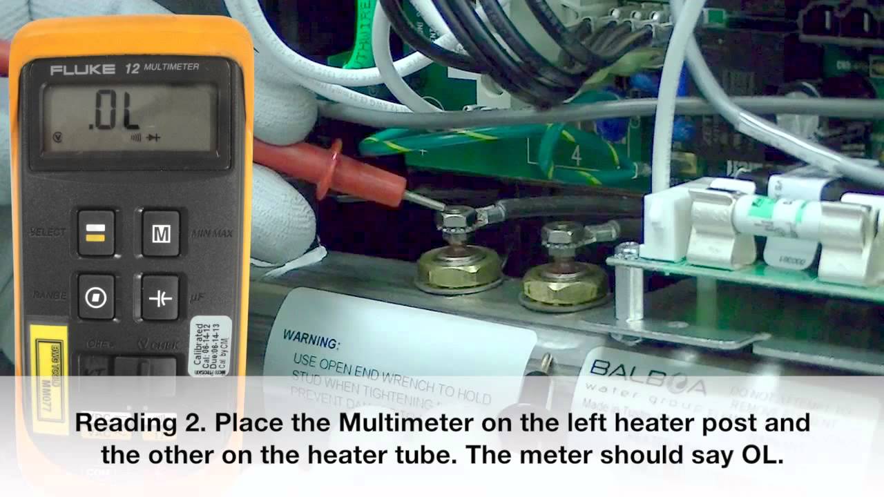 Balboa BP2000 Technical Series TroubleShooting Testing the Heater