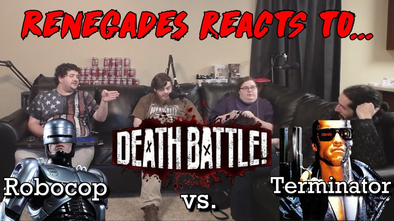Renegades React to... Death Battle - Terminator vs. Robocop