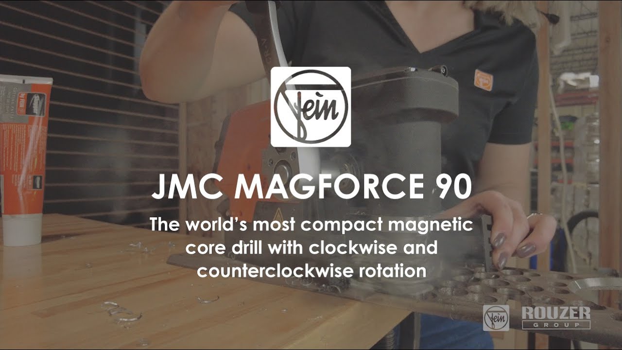 The world's most compact magnetic core drill - Fein's JMC MAGFORCE 90