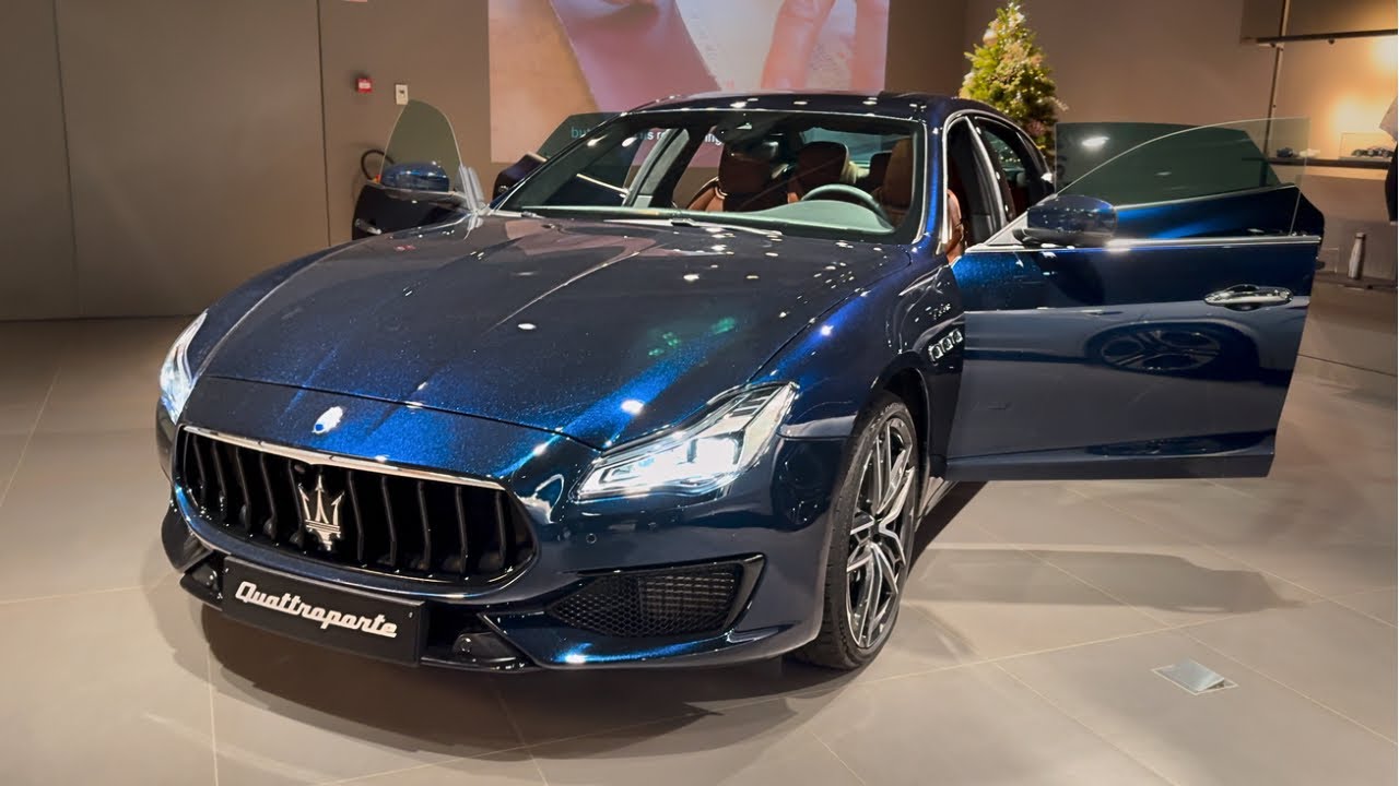 New 2025 Maserati Quattroporte - Interior and Exterior in details