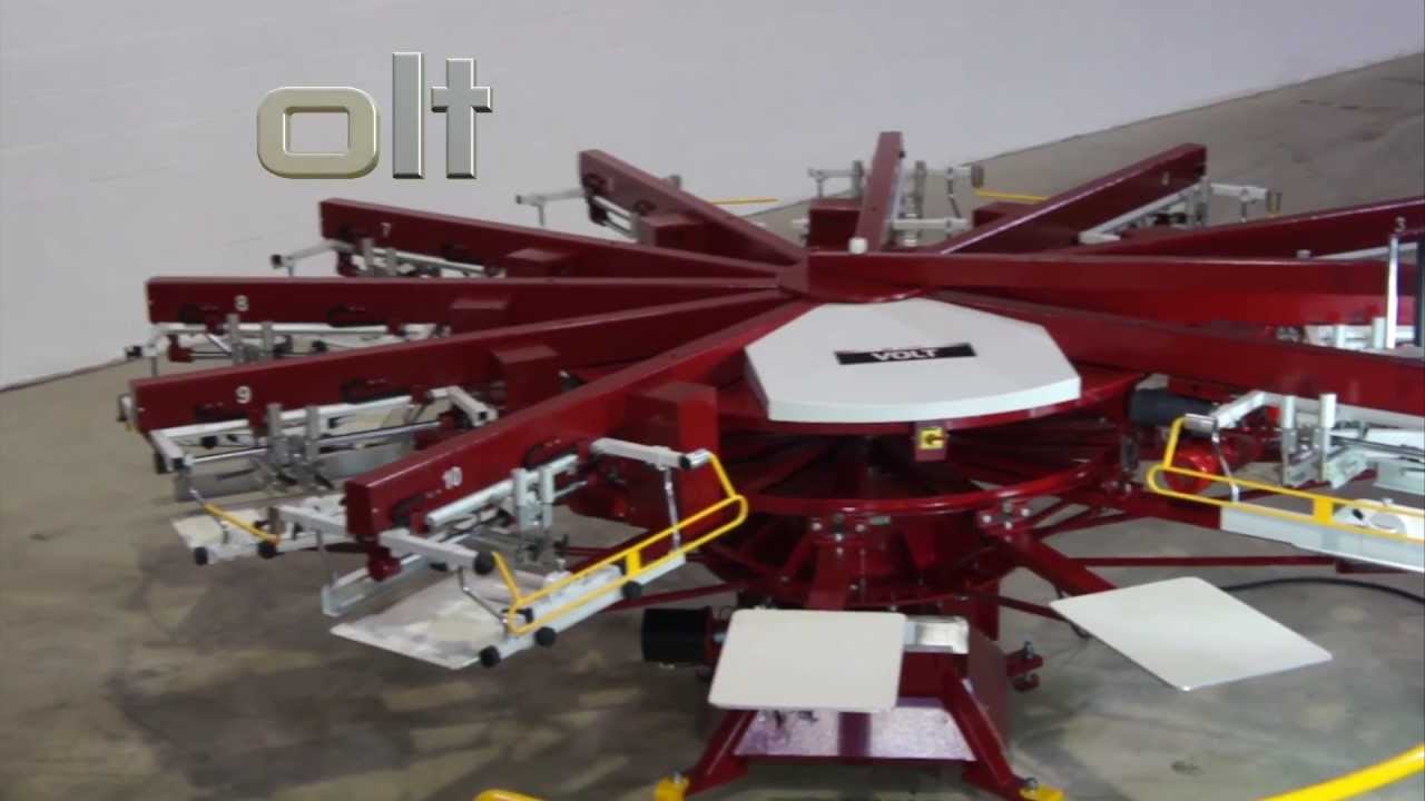 Anatol VOLT 12/10 Electric Automatic Screen Printing Machine