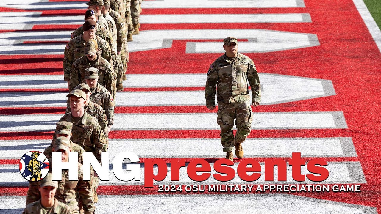 2024 Ohio State military appreciation football game