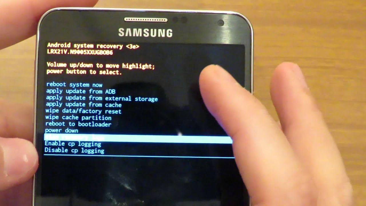 Galaxy Note 3: RESET da Recovery Mode [GUIDA]