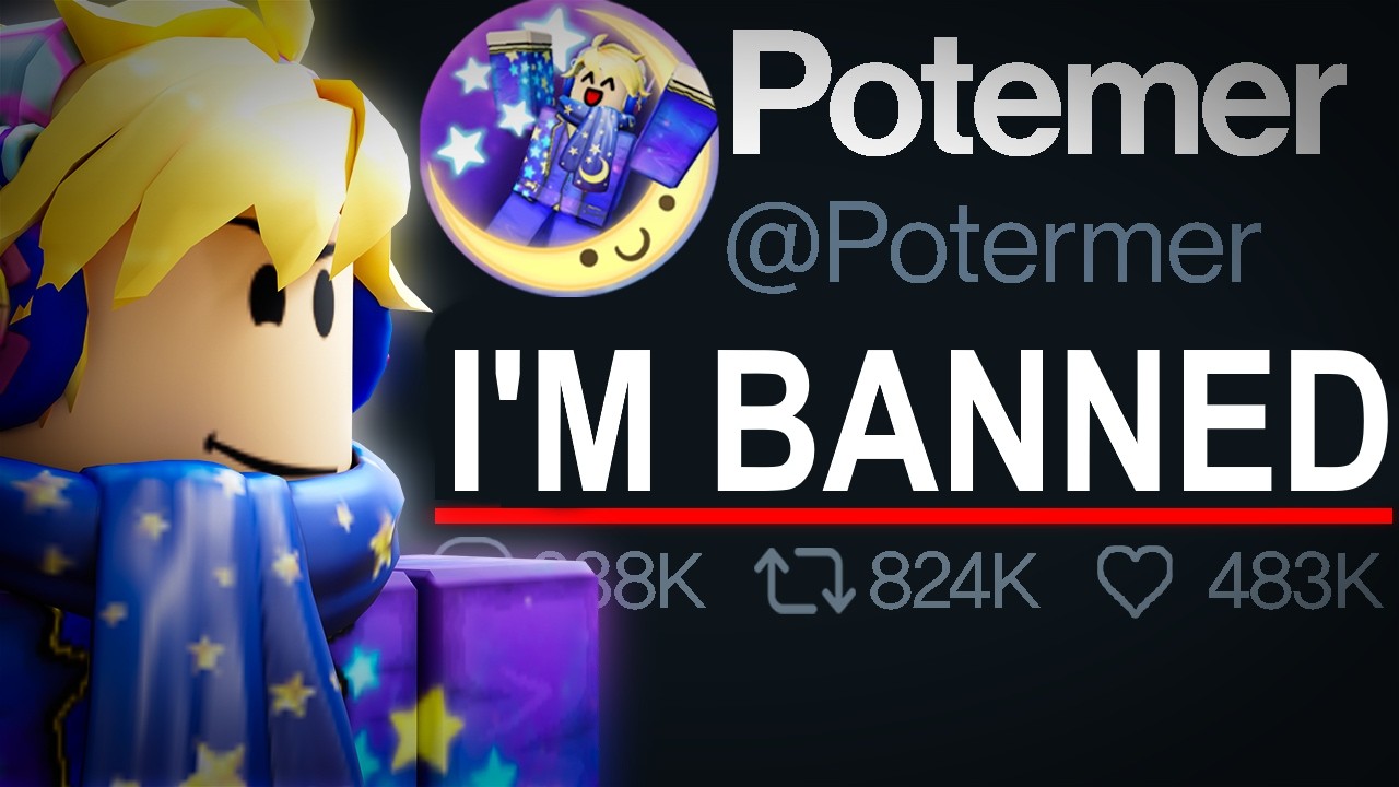 Ютубер Roblox Potemer был удалён.