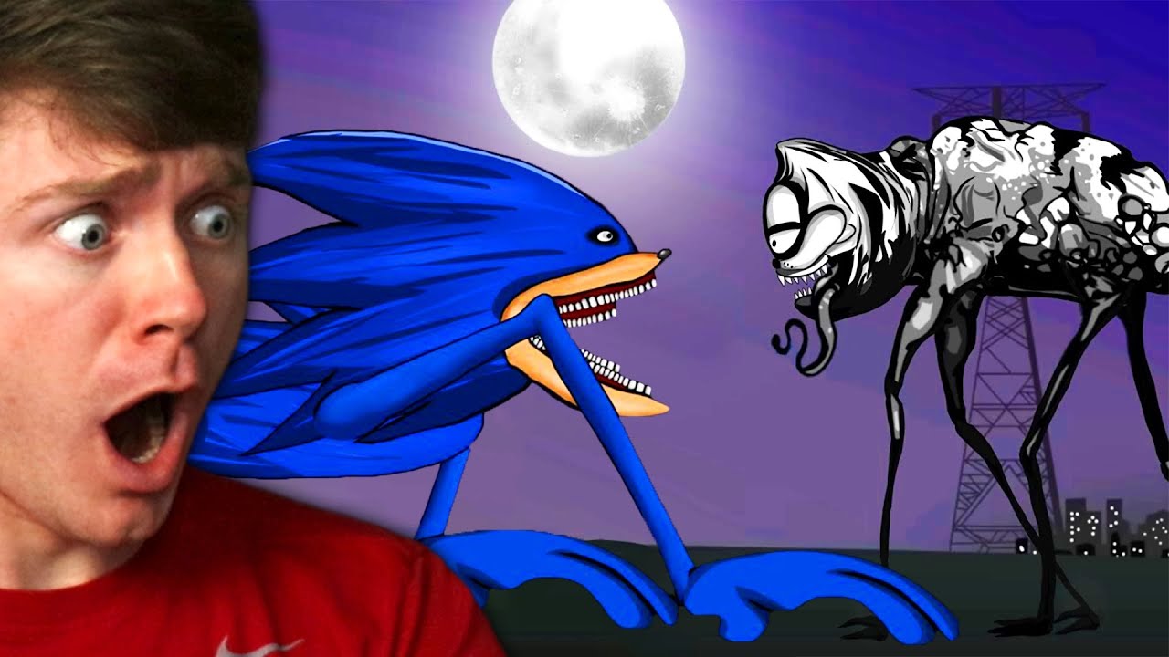 Reacting to SHIN SONIC vs GOREFIELD! (Sonic Tapes)