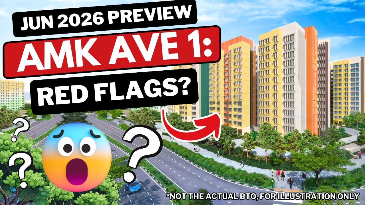 JUN 2026: What's WRONG with ANG MO KIO Ave 1 BTO Preview (near AMO) Location Analysis & Red Flag
