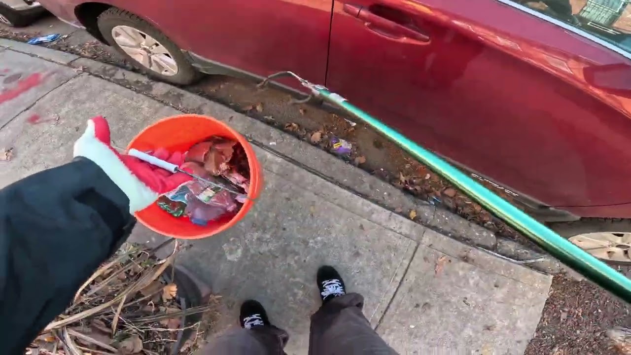 Pre holiday haul (NYC cleanup ASMR) episode 1