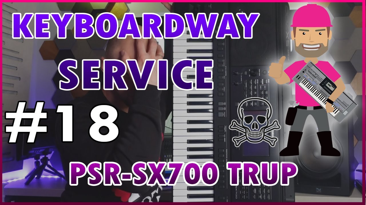 KEYBOARDWAY SERVICE #18 - YAMAHA PSR SX-700 i NAJWIĘKSZA SERWISOWA WTOPA. MOTHERBOARD PROBLEM