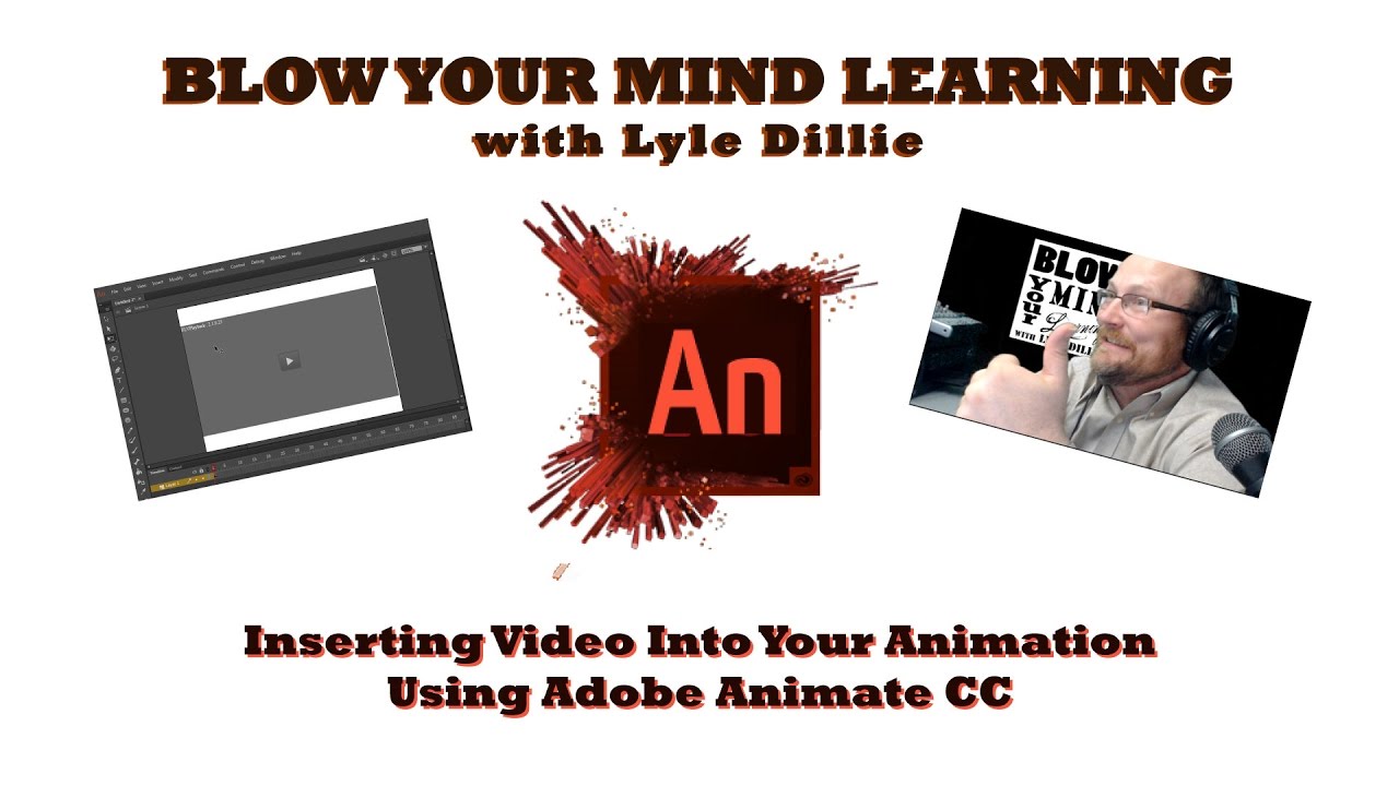 Inserting Video Into Your Animation Using Adobe Animate CC