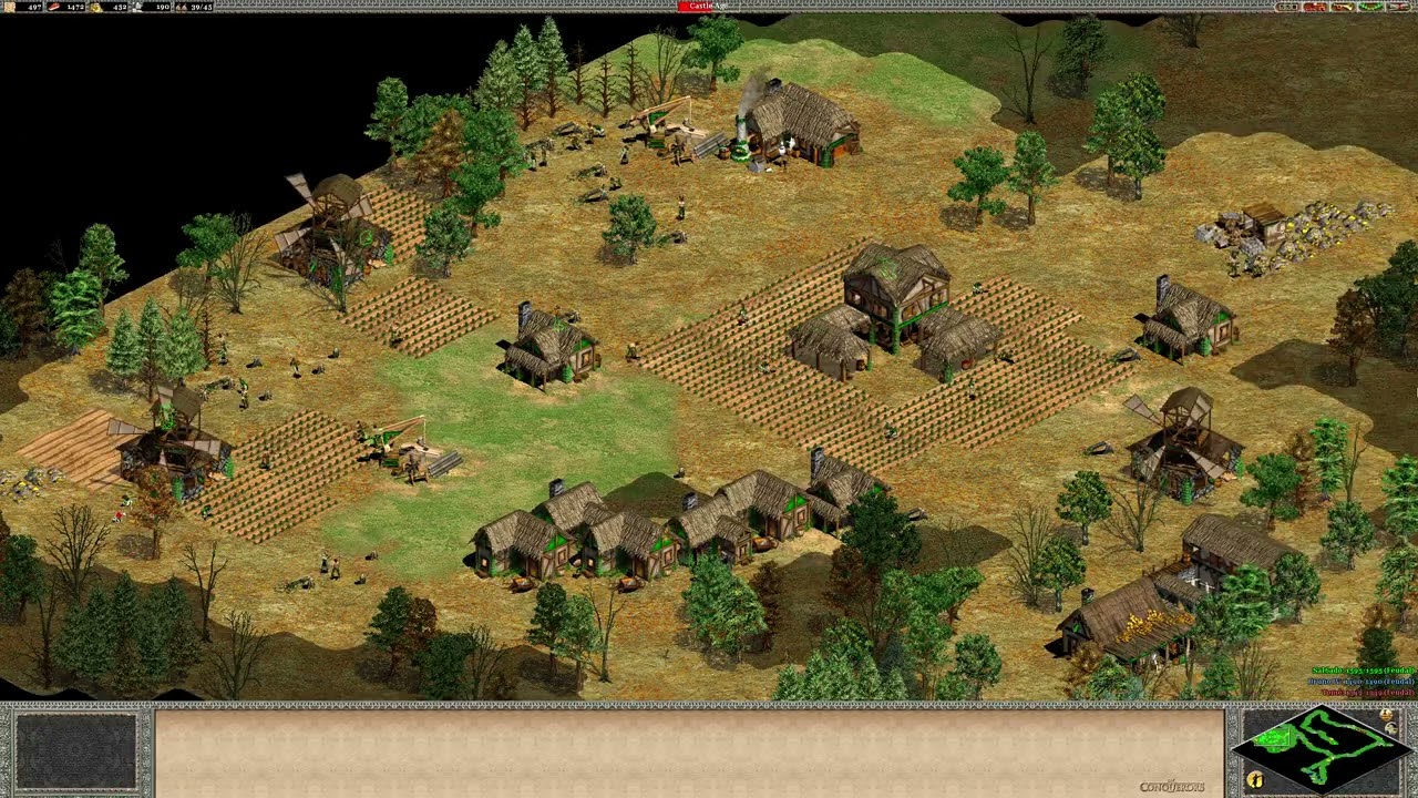Age of Empires II: The Conquerors (2000) com limite até Castle Age - 1v1v1 🇵🇹