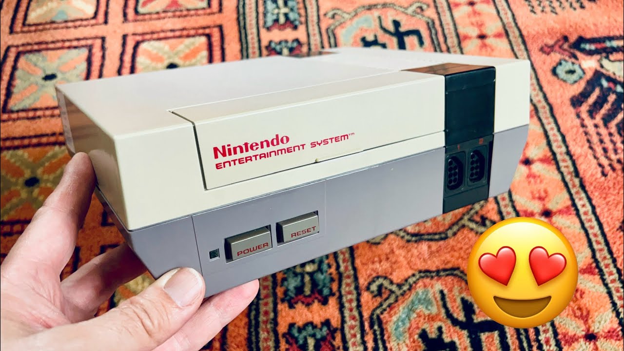 Nintendo NES bientôt 40 ans. Un bon coup de jeune 😍 dezonnage nettoyage du peigne