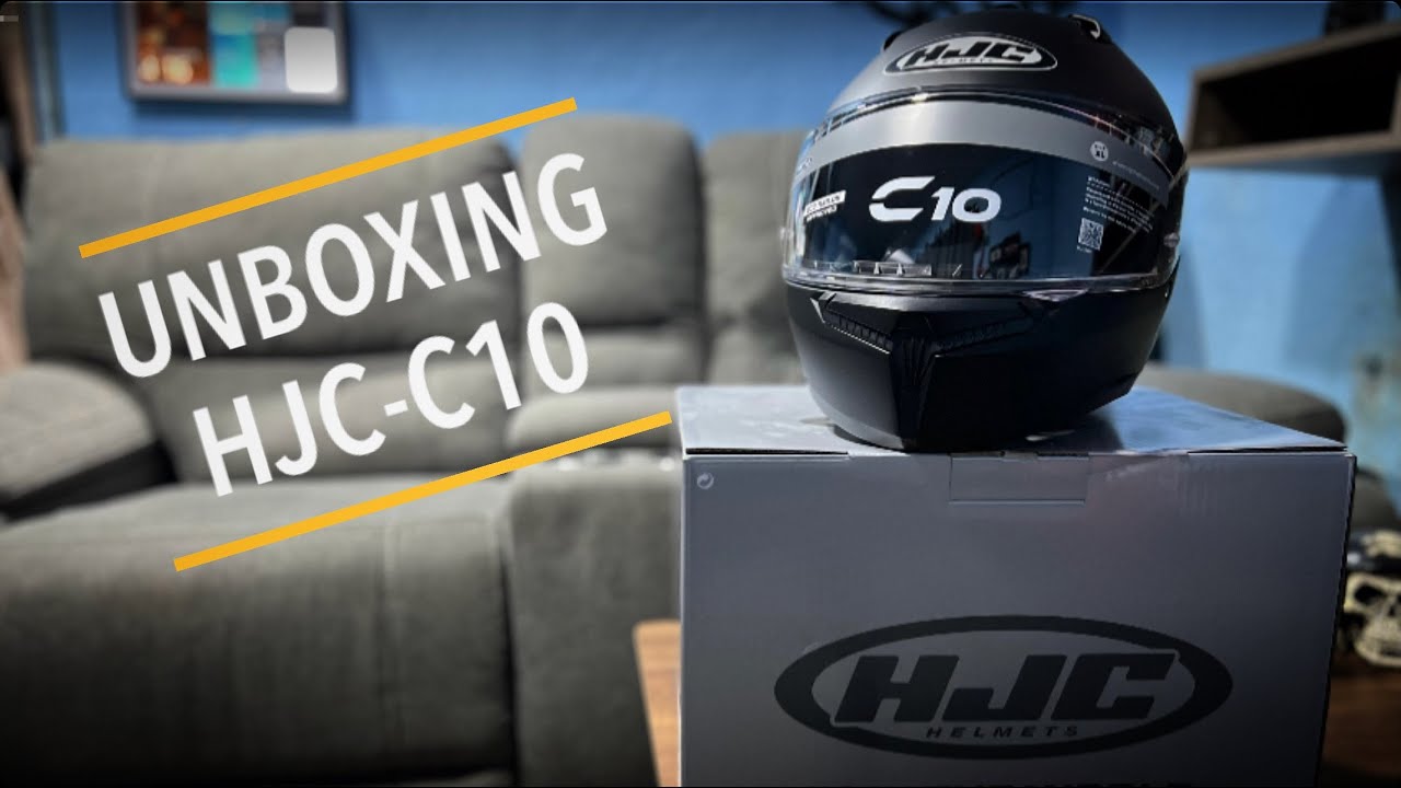 ¡Mi nuevo casco! Unboxing Casco HJC C10