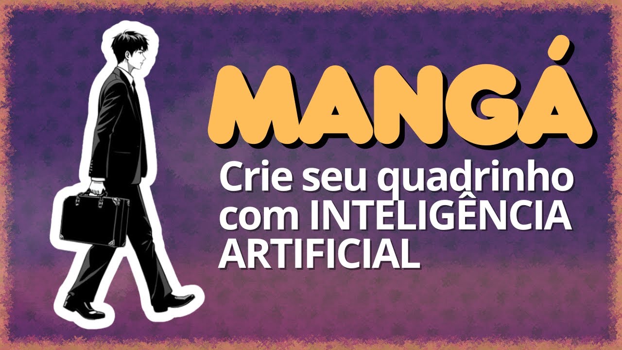 Ensino como criar um mangá/quadrinho com INTELIGÊNCIA ARTIFICIAL