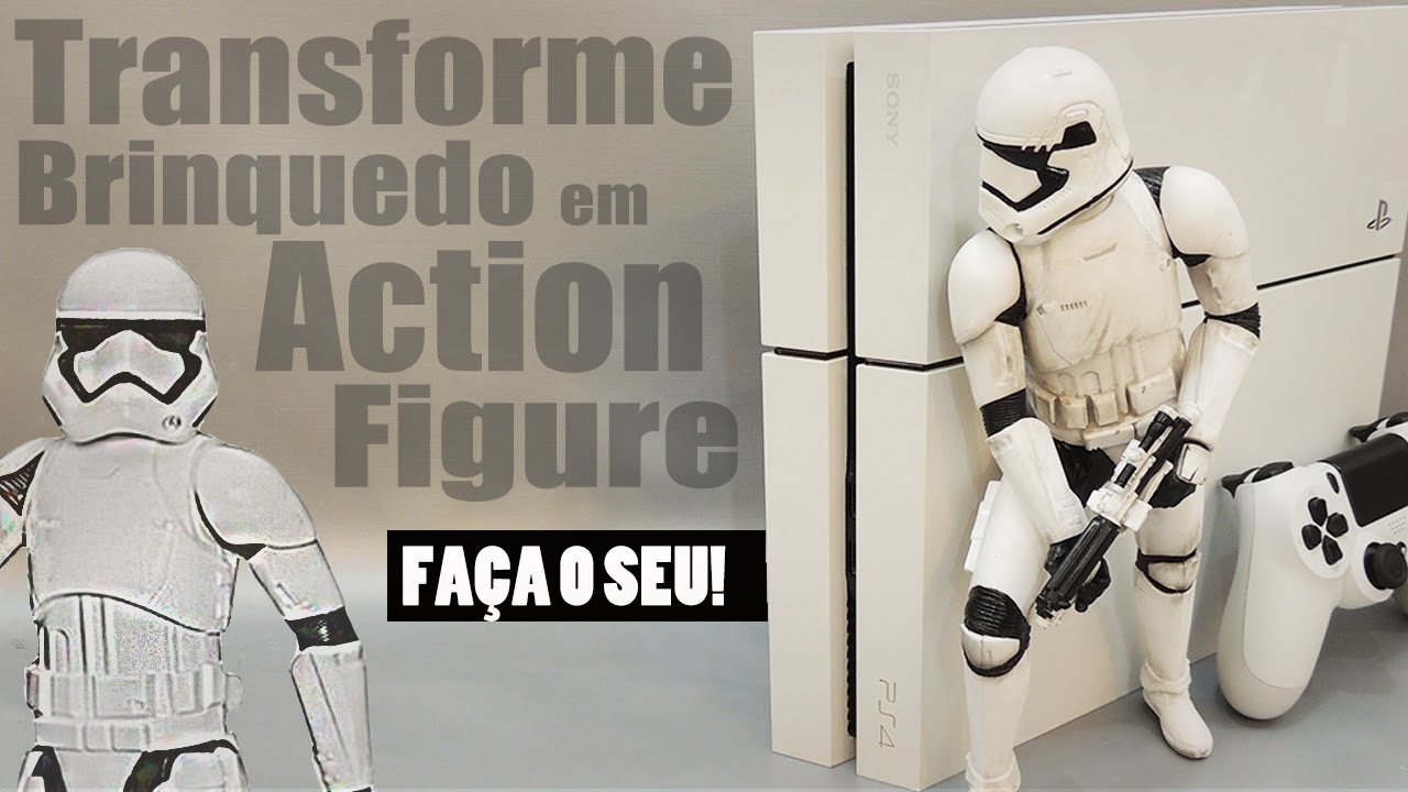 Transforme um Brinquedo do Star Wars em Action Figure